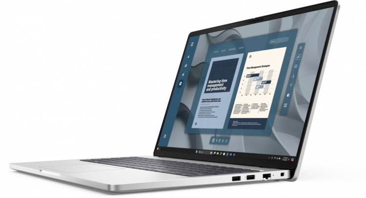 Dell Laptop Dell Pro 16 PC16255/AMD Ryzen AI 7 PRO 350/32GB/512GB SSD/16.0 FHD+ Touch/Radeon 860M/FgrPr/FHD/IR Cam/Mic/WLAN+BT/Backlit Kb/3Cell/W11P