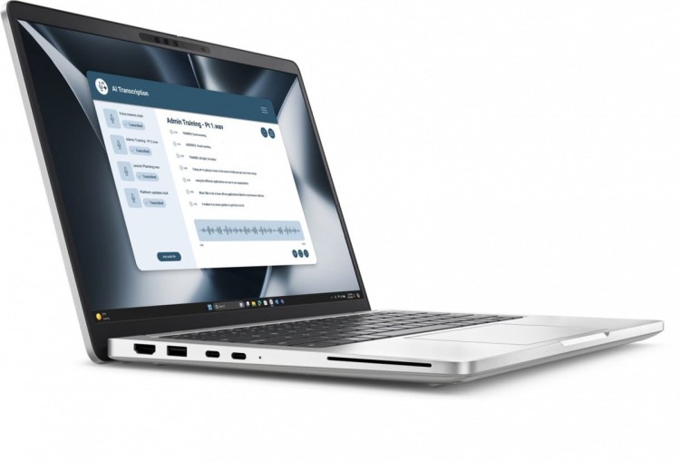 Dell Laptop Dell Pro 13 Plus PB13255/Ryzen AI 5 PRO 340/32GB/1TB SSD Gen4/13.3 FHD+/Radeon 760M/FgrPr&SmtCd/FHD/IR Cam/Mic/WLAN+BT/Backlit Kb/3 Cell/W