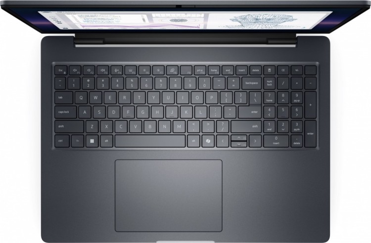Dell Laptop Dell Pro Max 16 Plus MB16250 Win11Pro U7-265HX|32GB|1TB|Nvidia RTX PRO 2000 Blackwell 8GB GDDR7|FgrPr & SmtCd|Cam|WLAN + BT|16.0 FHD|Backl
