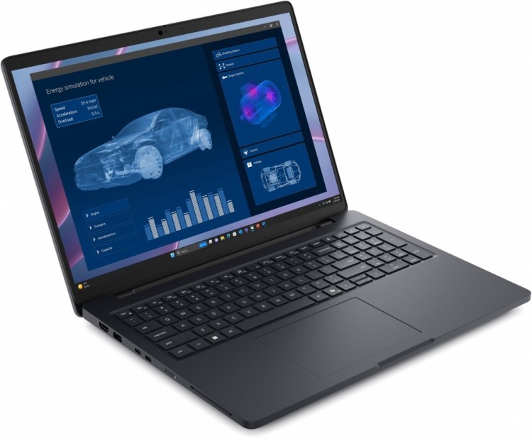 Dell Laptop Dell Pro Max 16 MC16255 Win11Pro AMD Ryzen 350|32GB|512GB|RTX PRO 500Blackwell 6GB|FgrPr&SmtCd|FHD Cam&Mic|WLAN+BT|16.0" FHD+|6 Cell|130W/