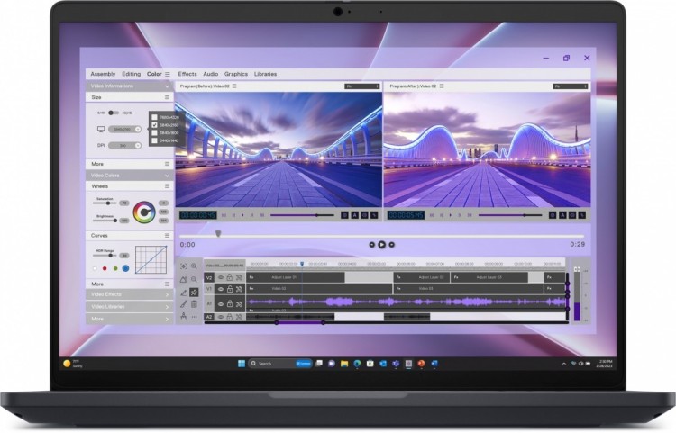 Dell Stacja robocza Dell Pro Max 16 MC16250 Win11Pro|U7-265H|32GB|1TB|RTX PRO 1000|FgrPr&SmtCd|FHD IR Cam&Mic|WLAN BT|16FHD+|Backlit Kb|6 Cell|130W|vP