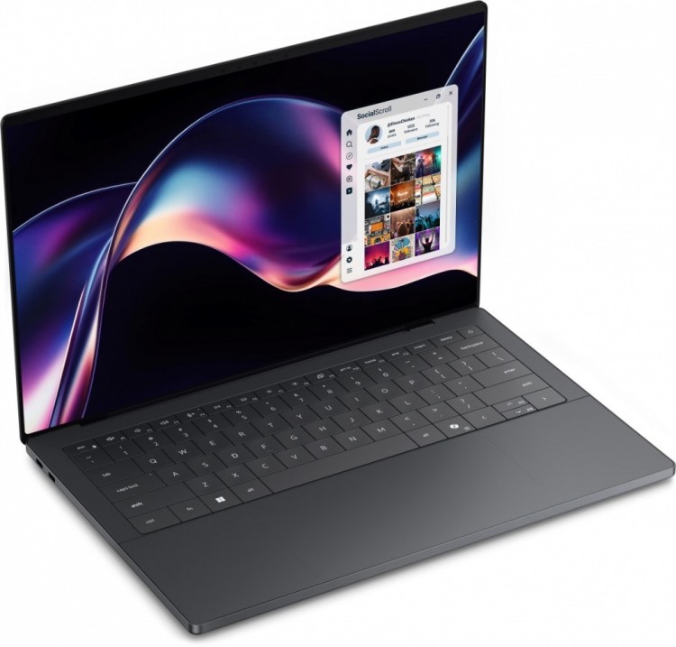 Dell Laptop XPS 14 DA14260 Win11Pro Core Ultra X7 358H/32GB/512GB/14/2,8K /Intel Arc/FgrPr/Cam/Mic/Backlit Kb/3 Cell/3Y ProSupport