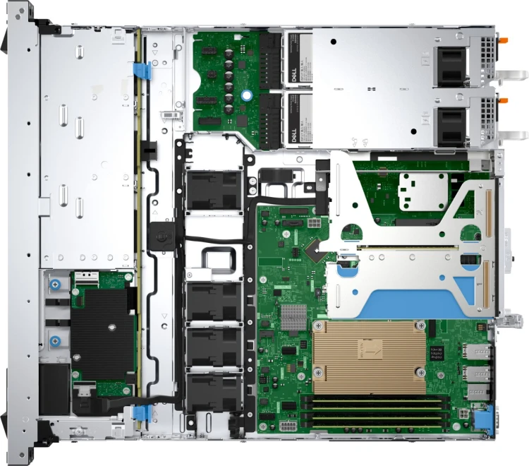 Dell PowerEdge R360|Xeon 6369P|8x 2.5" Chassis|480GB SSD|2x 32GB|Dual 700W|ReadyRails