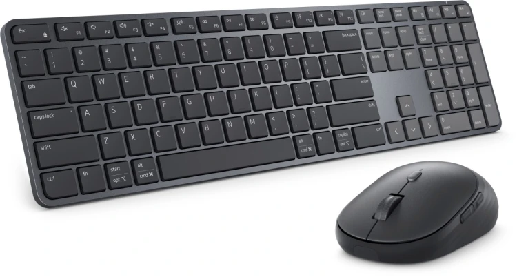 Dell Pro 7 Slim Keyboard and Mouse - KM726 - Ukrainian (QWERTY)