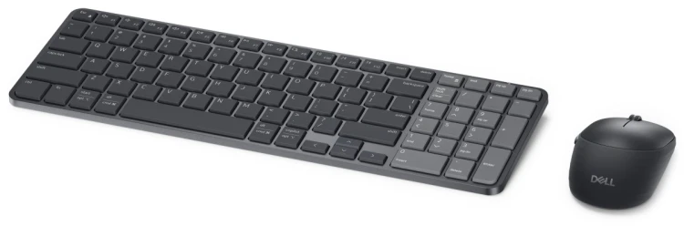 Dell Pro 7 Rechargeable Compact Keyboard and Mouse - KM746 - US International (QWERTY)