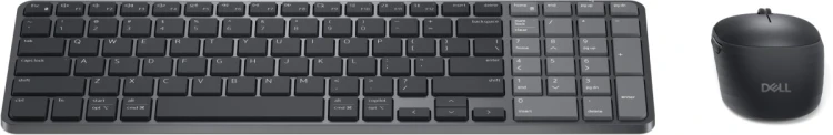 Dell Pro 7 Rechargeable Compact Keyboard and Mouse - KM746 - US International (QWERTY)