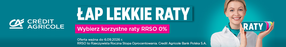 Raty 0% Credit Agricole
