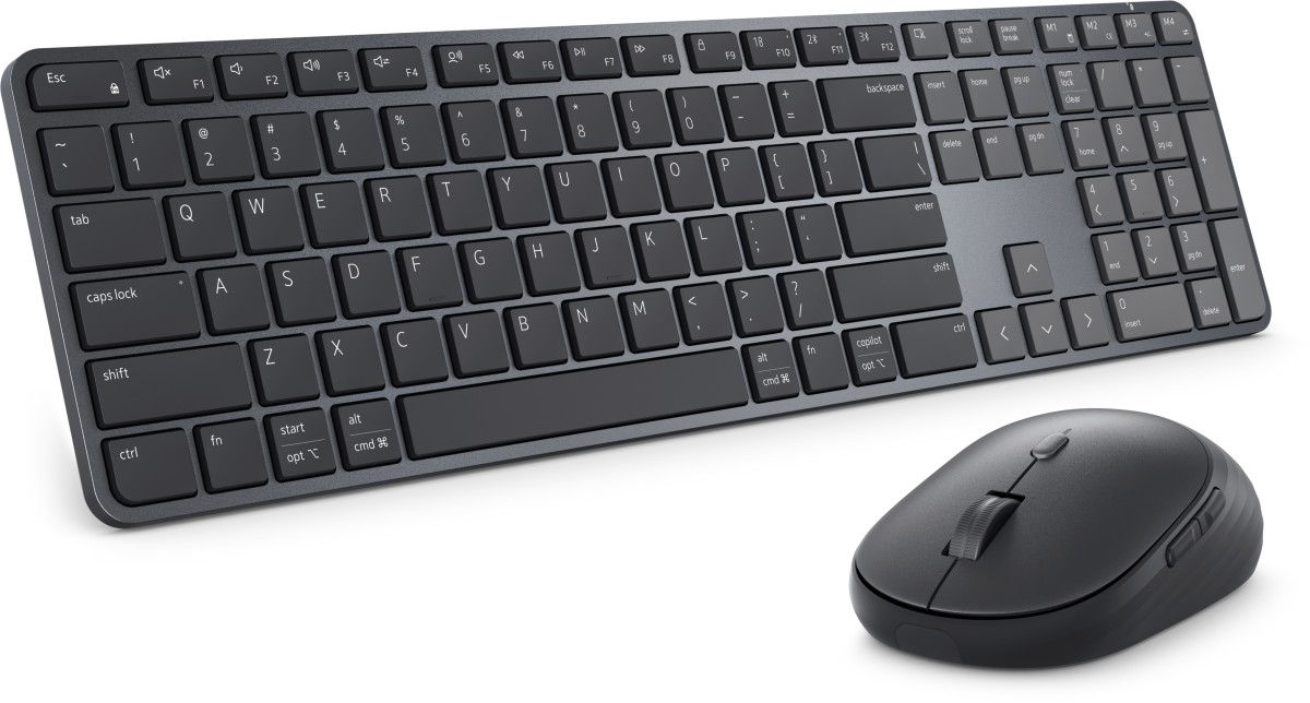 Dell Pro 7 Slim Keyboard and Mouse - KM726 - US International (QWERTY)